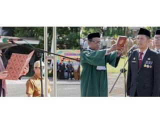Bupati Barru Andi Ina Kartika Sari Lantik Andi Syarifuddin sebagai Sekda Definitif, Tekankan Reformasi Birokrasi
