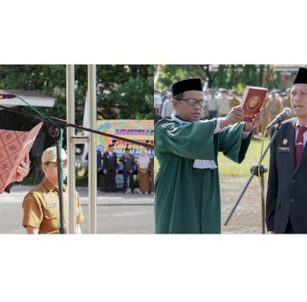 Bupati Barru Andi Ina Kartika Sari Lantik Andi Syarifuddin sebagai Sekda Definitif, Tekankan Reformasi Birokrasi