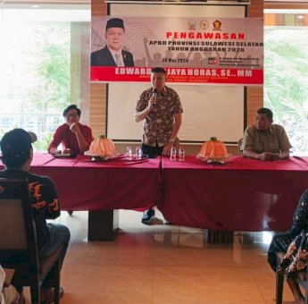 Pembangunan Infrastruktur Jadi Perhatian Edward Horas Saat Lakukan Pengawasan APBD Sulsel