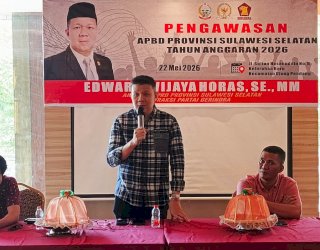 Jaga Kualitas dan Mutu, Edward Horas Awasi Pembangunan yang Menggunakan dana APBD Sulsel