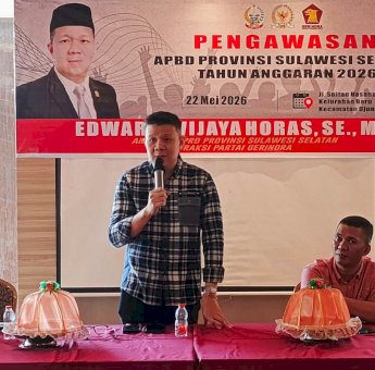 Jaga Kualitas dan Mutu, Edward Horas Awasi Pembangunan yang Menggunakan dana APBD Sulsel