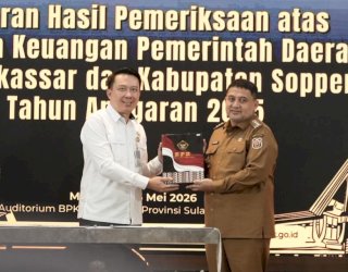 Bukti Tata Kelola Keuangan Makin Baik, Makassar Raih WTP Kelima Berturut-turut
