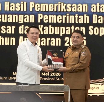 Bukti Tata Kelola Keuangan Makin Baik, Makassar Raih WTP Kelima Berturut-turut