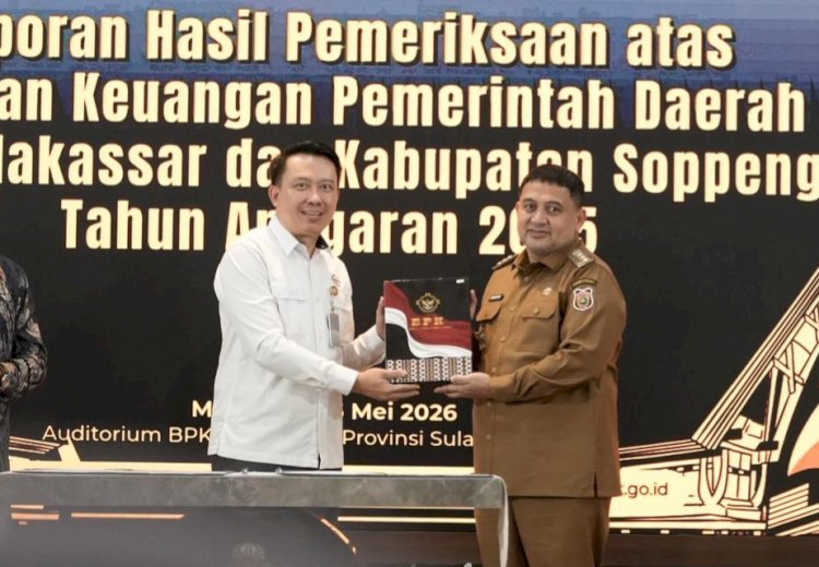 Bukti Tata Kelola Keuangan Makin Baik, Makassar Raih WTP Kelima Berturut-turut