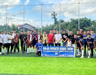 Bangkitkan Kembali Atmosfer Sepak Bola Sinjai, Heriwawan Buka Turnamen Mini Soccer SB Series 2026