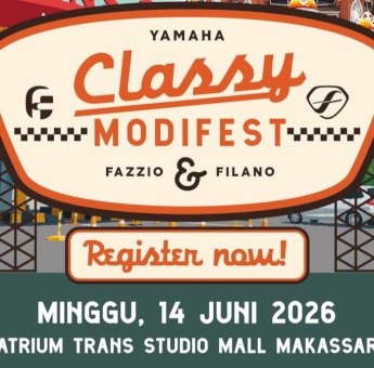 Padukan Modifikasi dan Lifestyle, Yamaha Classy Modifest 2026 Siap Digelar di Makassar