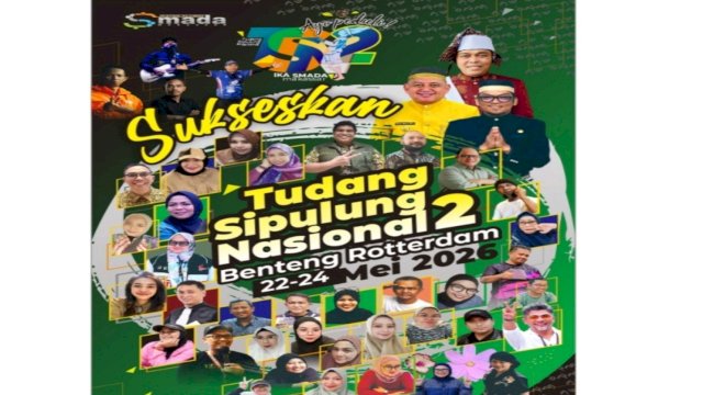 IKA SMADA Makassar akan melaksanakan Tudang Sipulung Nasional (TSN) 2 pada 22 hingga 24 Mei 2026. (Dok. Istimewa)