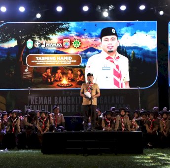 Tasming Hamid Apresiasi Perkemahan Bangkit Penggalang 2026, Siapkan Generasi Tangguh Menuju Jambore Nasional