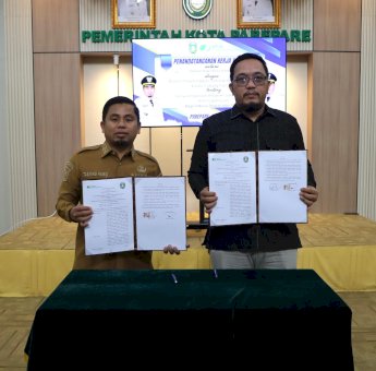 Pemkot Parepare dan BPJS Ketenagakerjaan Tandatangani Kerja Sama Perlindungan Pekerja Rentan dan Miskin