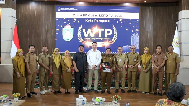 Ket: Pemkot Parepare Raih WTP