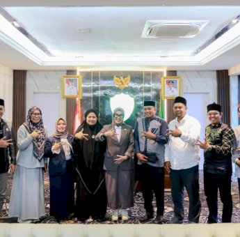 Terima Audiensi Pendakwah Keren, Bupati Barru Tekankan Penguatan Pendidikan Al-Qur&rsquo;an Sejak Dini