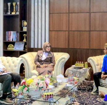 Terima Audiensi PMII, Bupati Barru Dukung Pelaksanaan PKD se-Indonesia Timur dan SKK Kopri