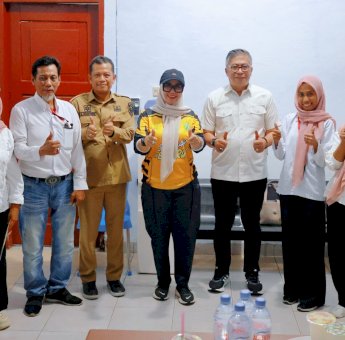 Andi Ina dan Abustan Monitoring Hasil Pilkades Serentak, Situasi Tetap Kondusif