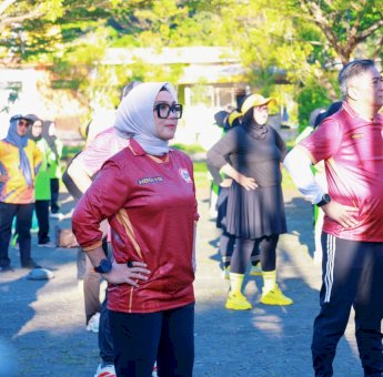 Hadiri HBDI ke-118, Bupati Barru Dukung Senam Taichi Jadi Agenda Rutin Car Free Day