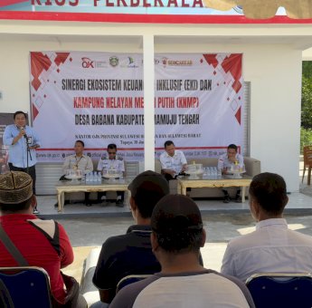 OJK Sulselbar Dorong Ekosistem Keuangan Inklusif, Produktif dan Berkelanjutan di Desa Babana