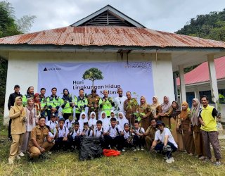 Hari Lingkungan Hidup 2026, Desa Kadundung Libatkan Pelajar Tanam Pohon dan Bangun Kesadaran Sejak Dini