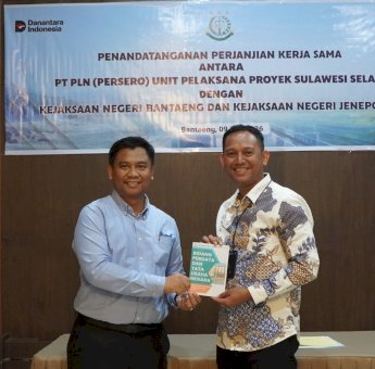 Kolaborasi PLN UIP Sulawesi dan Kejari Jeneponto Dukung Pembangunan SUTT 150 kV Punagaya&ndash;Bantaeng