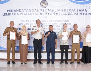 Tasming Hamid Tegaskan Komitmen Dukung Layanan Kesehatan Warga Binaan di Lapas Parepare