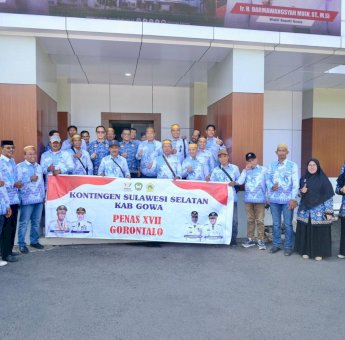 Rombongan KTNA Gowa Diminta Promosi Produk Unggulan di Penas Petani Nelayan Ke-XVII