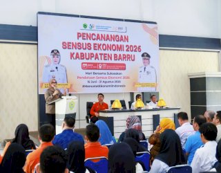 Bupati Barru Andi Ina Ajak Semua Pihak Sukseskan Sensus Ekonomi 2026 untuk Perkuat Pembangunan
