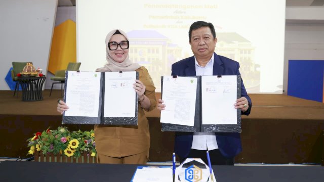 Ket: Pemkab Barru dan Politeknik STIA LAN Makassar Jalin Kerja Sama