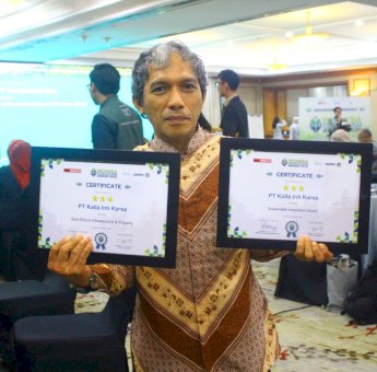 PT Kalla Inti Karsa Borong Empat Penghargaan Indonesia Sustainability Award 2026