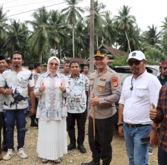 Kapolres Bulukumba Serahkan Sumur Bor ke Masjid Al-Amin, Warga Kajang Sampaikan Apresiasi