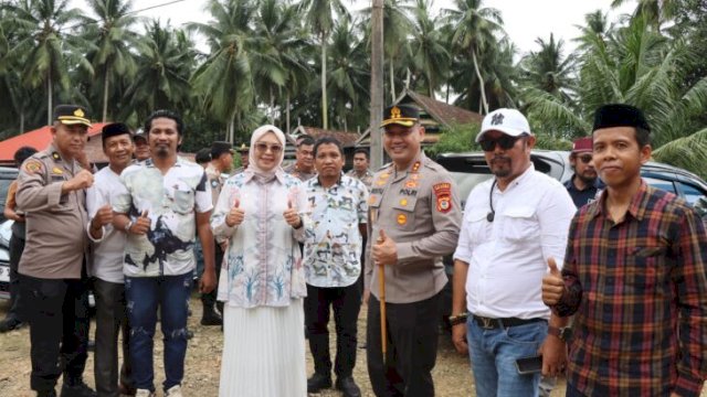 Sambut Hari Bhayangkara ke-80, Kapolres Bulukumba, AKBP Restu Wijayanto Resmikan Sumur Bor untuk Masjid Al-Amin Kajang. [IST]