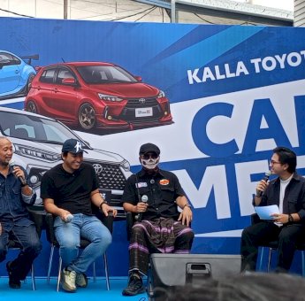 Lewat Car Meet, Kalla Toyota Kenalkan Veloz Hybrid EV Sebagai Kendaraan Tangguh