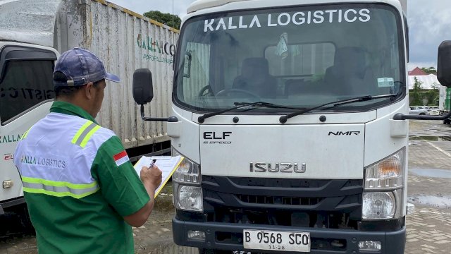 Kalla Logistics memberikan prioritas yang cukup besar dalam menjaga budaya keselamatan kerja. (Dok. Kalla Logistics)