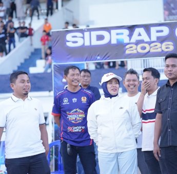 Wali Kota Parepare Tasming Hamid Saksikan Persipare Hadapi Ompong FC pada Sidrap Cup 2026