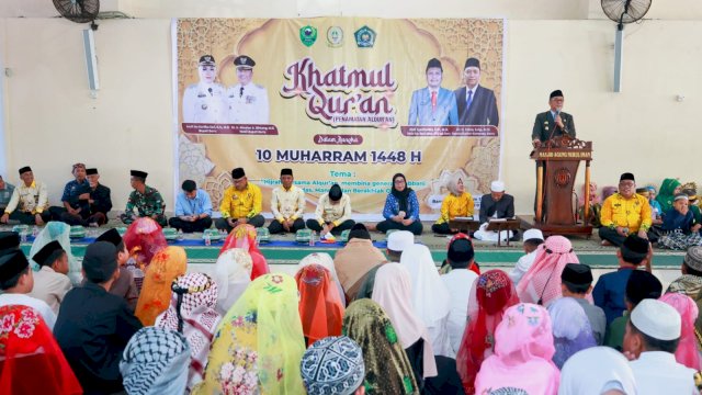 Ket: Wakil Bupati Barru, Abustan A Bintang