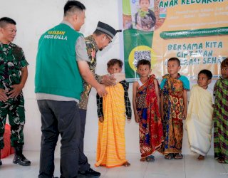 188 Anak Duafa di Buton Tengah Ikut Layanan Sunat Gratis LAZ Hadji Kalla