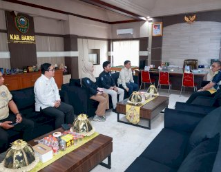 Wabup Barru dan Balai Gakkum LHK Perkuat Sinergi Penanganan Sampah