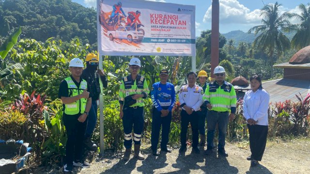 Ket: Pemasangan Imbauan Keselamatan 