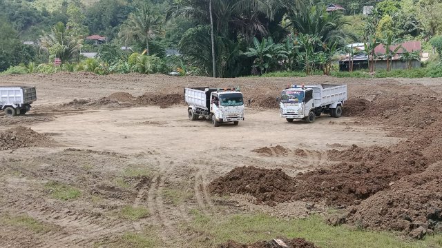 Ket: Perbaikan Lapangan Desa