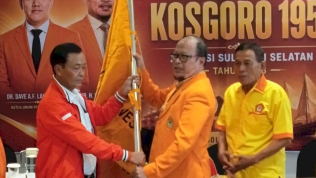 Haris Yasin Limpo kembali dipercaya memimpin PDK Kosgoro 1957 Sulawesi Selatan untuk masa bakti 2026-2031. (Foto: Istimewa)