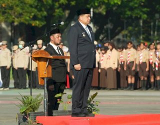 Hari Lahir Pancasila, Munafri-Aliyah Ajak Warga Makassar Hidupkan Nilai Kebangsaan