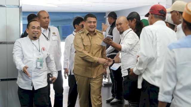 Wali Kota Makassar, Munafri Arifuddin saat menghadiri Pembukaan dan Pelaksanaan Konferensi PWI Sulawesi Selatan di Gedung Fajar Graha Pena, Jalan Urip Sumoharjo, Makassar, Selasa (2/6/2026). (Foto: Istimewa)