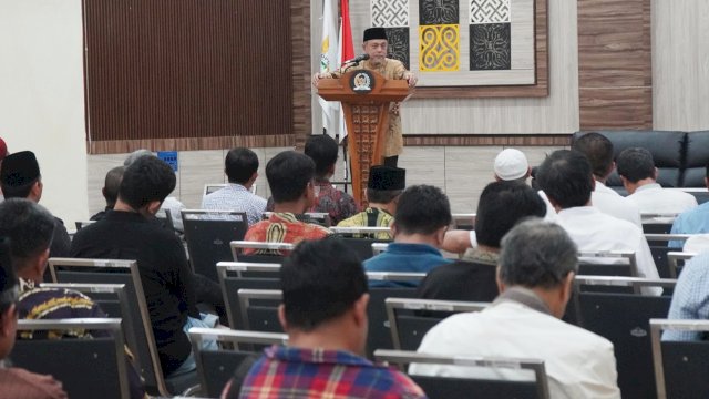 Wakil Ketua DPD RI, Tamsil Linrung saat menggelar silaturahmi bersama sahabat, tokoh masyarakat, dan sejumlah elemen umat dari berbagai daerah di Sulawesi Selatan, Minggu (7/6/2026). (Foto: Istimewa)
