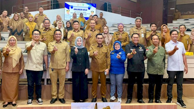 Pansus Ranperda tentang Pajak Daerah dan Retribusi Daerah (PDRD) DPRD Sulawesi Selatan melakukan kunjungan kerja ke Pemerintah Kota Parepare, Senin (8/6/2026). (Foto: Istimewa)