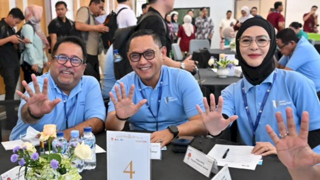 Ketua DPRD Sulsel, Andi Rachmatika Dewi (kanan) saat mengikuti kegiatan Penguatan Antikorupsi untuk Penyelenggara Negara Berintegritas (PAKU Integritas) Tahun 2026 yang diselenggarakan oleh KPK RI di Jakarta, Kamis (11/6/2026). (Foto: Istimewa)