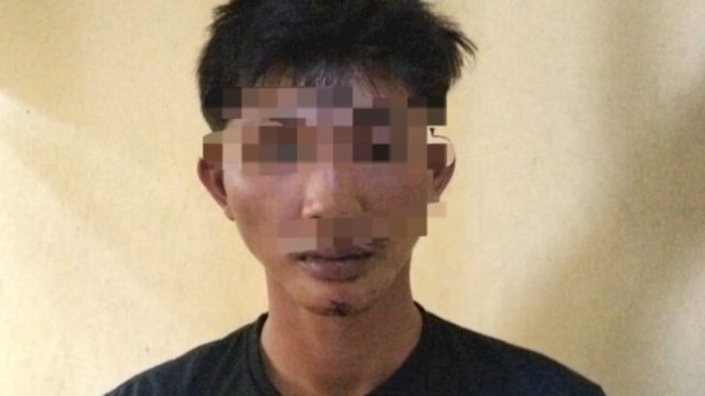 MR (23) Pelaku Pencurian Catalis Knalpot Ambulance di Desa Karama, Kabupaten Bulukumba. [IST]