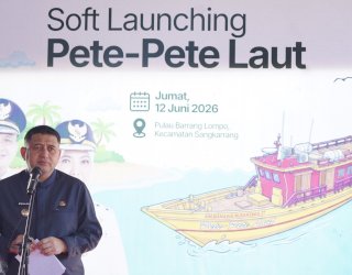 Hasil Perjuangan Munafri Ke Pusat, Pete-pete Laut Kini Dinikmati Warga Sangkarrang Secara Gratis
