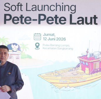 Hasil Perjuangan Munafri Ke Pusat, Pete-pete Laut Kini Dinikmati Warga Sangkarrang Secara Gratis