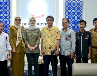 Terima Audiensi Pengurus NPCI, Ketua DPRD Sulsel Perkuat Dukungan Pembinaan Atlet Disabilitas