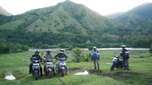 Etape perdana Gear Ultimate Ride Celebes Expedition berhasil menjelajahi Sulawesi Selatan sejauh kurang lebih 500 kilometer dari Makassar menuju Tana Toraja. (Foto: Istimewa)