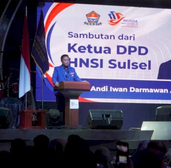 Aklamasi, Andi Iwan Darmawan Aras Resmi Nakhodai DPD HNSI Sulsel Periode 2026-2031