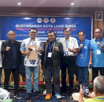 Terpilih Aklamasi, Supratman Resmi Nakhodai PBVSI Makassar Periode 2026-2030