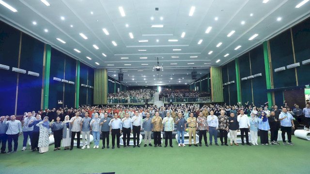 OJK menggelar Sosialisasi dan Edukasi Pasar Modal Terpadu (SEPMT) 2026 di Bandar Lampung melalui Kuliah Umum di Universitas Malahayati, Bandar Lampung, kemarin. (Dok. Otoritas Jasa Keuangan) 